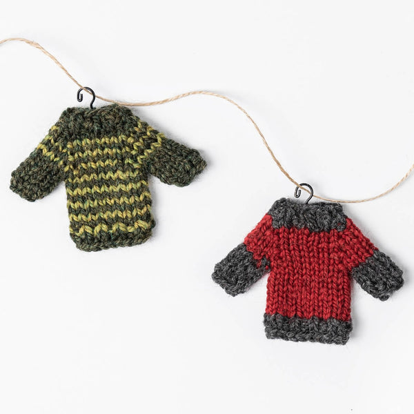 Holiday Cheer Mini Sweaters by Nancy Ekvall - Yarn Loop