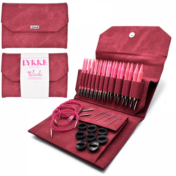 LYKKE - Blush 5 Interchangeable Needle Set (US 4-17) - Yarn Loop