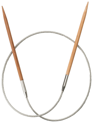 Clover Bamboo Circular Knitting Needles, Brown