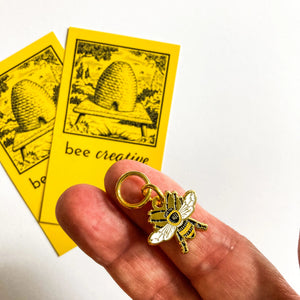 Firefly Notes - Bee Creative Stitch Marker