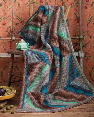 Timeless Noro Knit Blankets: 25 Colorful & Cozy Throws