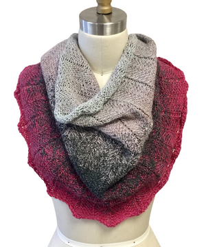 Concentric Chevron Cowl by Chuck Wilmesher