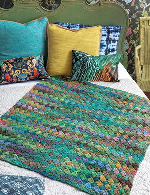 Timeless Noro Knit Blankets: 25 Colorful & Cozy Throws