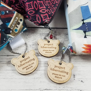 Katrinkles - "Project Hibernating" Bear Bag Tags