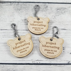 Katrinkles - "Project Hibernating" Bear Bag Tags