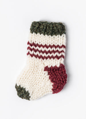 Holiday Cheer Mini Stockings by Nancy Ekvall