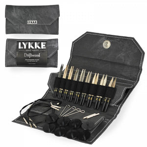 LYKKE - Driftwood 3.5" Interchangeable Needle Set (US 3-10.5)