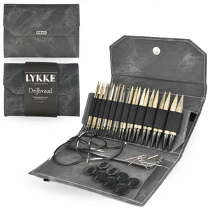 LYKKE - Driftwood 5" Interchangeable Needle Set (US 4-17)