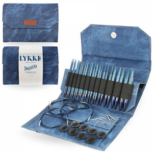 LYKKE - Indigo 5" Interchangeable Needle Set (US 4-17)