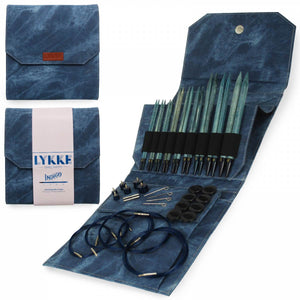 LYKKE - Indigo Long 5.5-7.5" Interchangeable Needle Set (US 7-17)