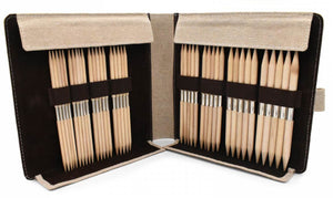 LYKKE - Naturale 6" Double-Pointed Knitting Needle Set US 6-13