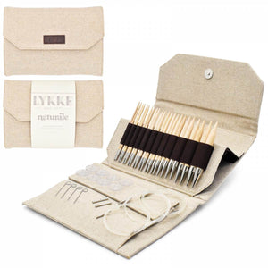 LYKKE - Naturale 5" Interchangeable Needle Set (US 4-17)