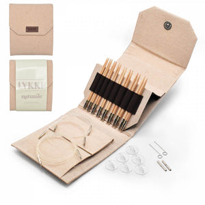 LYKKE - Naturale 5" Interchangeable STARTER Needle Set (US 3-10)