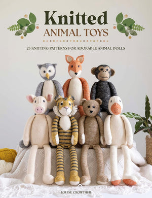 Knitted Animal Toys by Louise Crowther