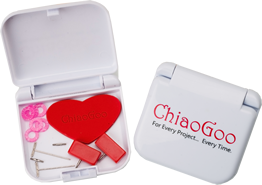 ChiaoGoo - 4" TWIST MINI Red Lace Interchangeable Needle Set