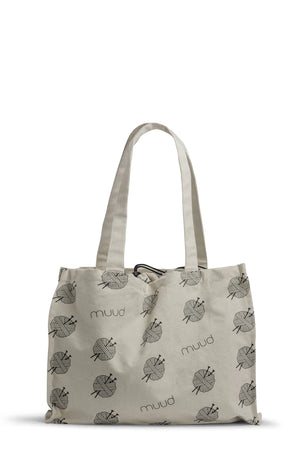 Muud - Recycled Canvas Shopper "Knit"