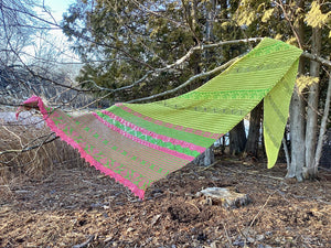 Spring Meadow Shawl by Olya Mikesh - Brown Sheep KAL