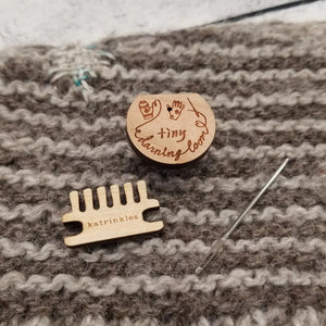 Katrinkles - Tiny Darning & Mending Loom Kit PRE-ORDER