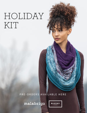 Union Cowl by Malabrigo - Holiday Knitting Kit PRE-ORDER