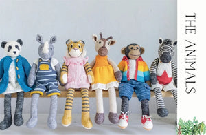 Knitted Wild Animal Friends by Louise Crowther