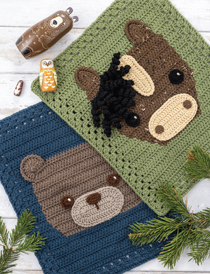 Crochet Animal Blankets & Blocks by Ira Rott