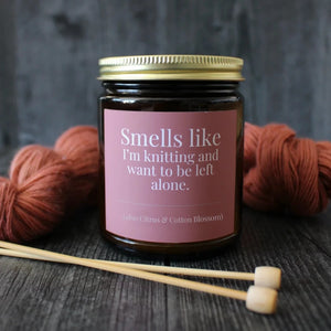 Coconut Soy Wax Candles For Knitters NEW SCENTS!