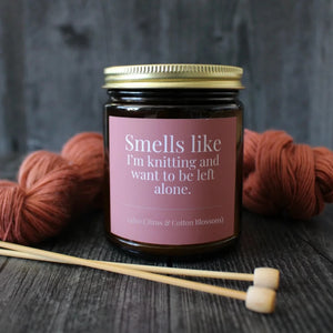 Coconut Soy Wax Candles For Knitters