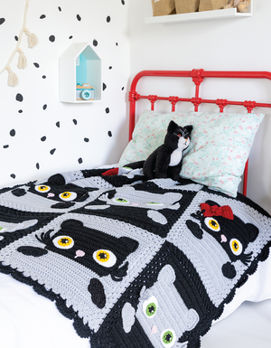 Crochet Animal Blankets & Blocks by Ira Rott