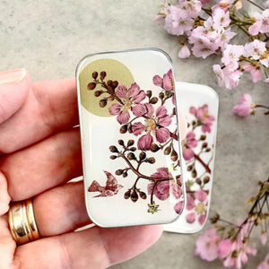 Firefly Notes - Cherry Blossom & Swallow Tin