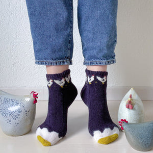 Charming Colorwork Socks by Charlotte Stone