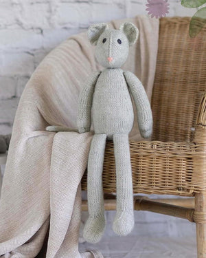 Knitted Animal Toys by Louise Crowther