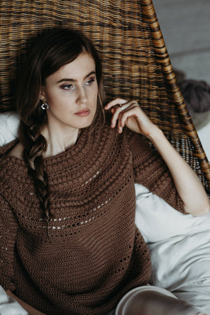 Crochet Sweaters with a Textured Twist by Linda Skuja