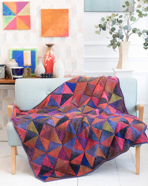 Timeless Noro Knit Blankets: 25 Colorful & Cozy Throws