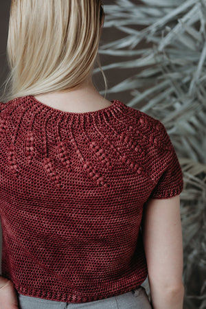 Crochet Sweaters with a Textured Twist by Linda Skuja