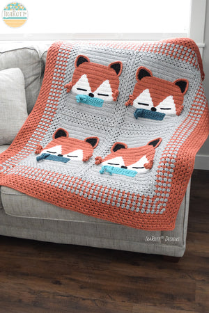 Crochet Animal Blankets & Blocks by Ira Rott