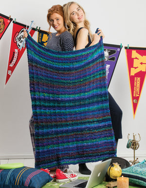 Timeless Noro Knit Blankets: 25 Colorful & Cozy Throws