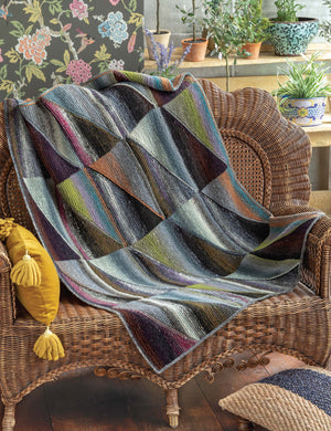 Timeless Noro Knit Blankets: 25 Colorful & Cozy Throws