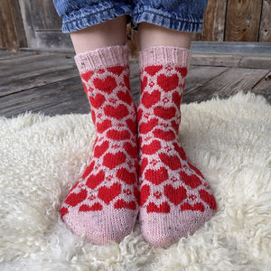 Charming Colorwork Socks by Charlotte Stone