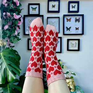 Charming Colorwork Socks by Charlotte Stone