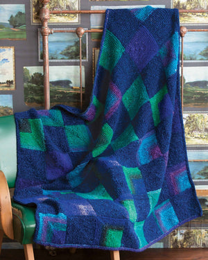 Timeless Noro Knit Blankets: 25 Colorful & Cozy Throws