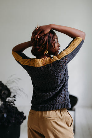 Crochet Sweaters with a Textured Twist by Linda Skuja