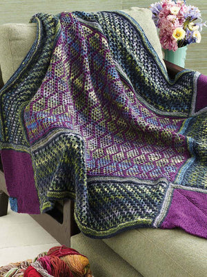 Timeless Noro Knit Blankets: 25 Colorful & Cozy Throws