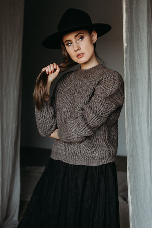 Crochet Sweaters with a Textured Twist by Linda Skuja