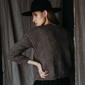 Crochet Sweaters with a Textured Twist by Linda Skuja