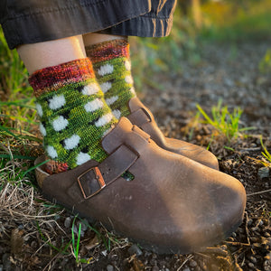 Charming Colorwork Socks by Charlotte Stone