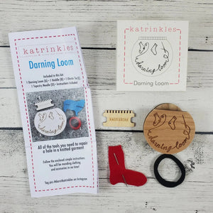 Katrinkles - Smaller Darning & Mending Loom Kit