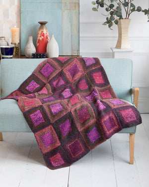 Timeless Noro Knit Blankets: 25 Colorful & Cozy Throws