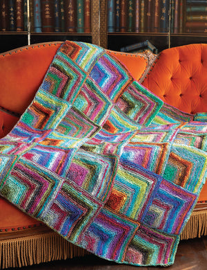 Timeless Noro Knit Blankets: 25 Colorful & Cozy Throws