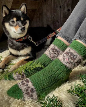 Charming Colorwork Socks by Charlotte Stone