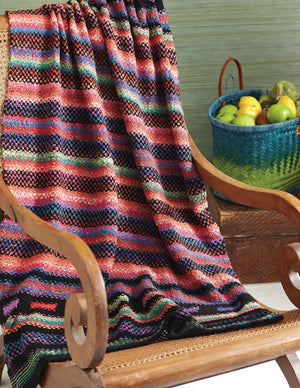 Timeless Noro Knit Blankets: 25 Colorful & Cozy Throws